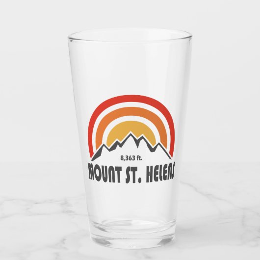 Verre Le Mont St. Helens (Devant)