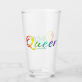 Verre Le mot unique expressif et étrange de SlipperyJoe (Dos)