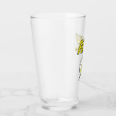 Verre Le nom Flash et logo d'éclair (Droite)