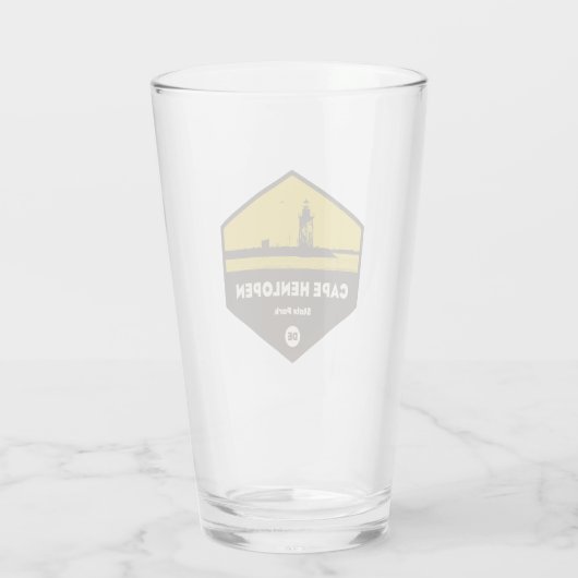 Verre Le parc d'état du Cap Henlopen (Dos)