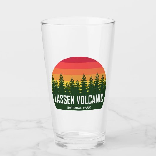 Verre Le Parc national volcanique de Lassen (Devant)