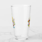 Verre Le poussin de Pâques et l'oeuf de Pâques d'or (Gauche)