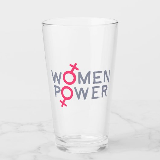Verre Le pouvoir des femmes (Devant)