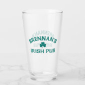 Verre Le pub irlandais de Brennan (Dos)