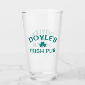 Verre Le pub irlandais de Doyle (Dos)