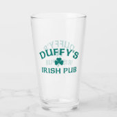 Verre Le pub irlandais de Duffy (Dos)