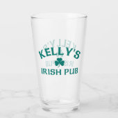 Verre Le pub irlandais de Kelly (Dos)