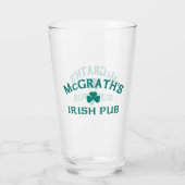 Verre Le pub irlandais de McGrath (Dos)