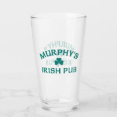 Verre Le pub irlandais de Murphy (Dos)