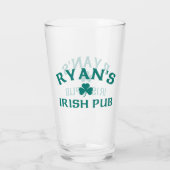 Verre Le pub irlandais de Ryan  (Dos)