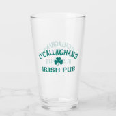 Verre Le pub irlandais d'O'Callaghan (Dos)