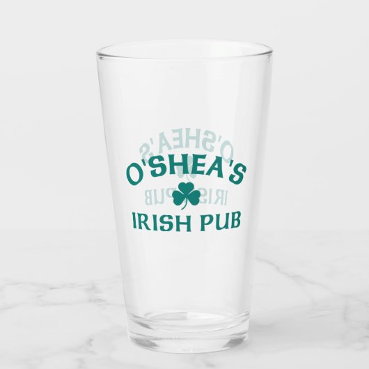 Verre Le pub irlandais d'O'Shea (Dos)