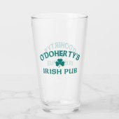 Verre Le Pub Irlandais O'Doherty's  (Dos)