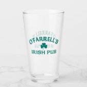 Verre Le pub irlandais O'Farrell  (Devant)