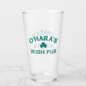 Verre Le pub irlandais O'Hara's (Dos)