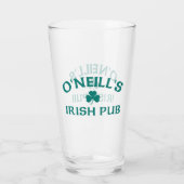 Verre Le pub irlandais O'Neill's (Dos)