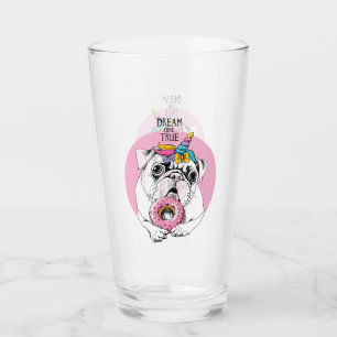 Verre Le rêve viennent vrai