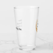 Verre "Le sens de la bière" Monogramme (Gauche)