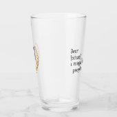 Verre "Le sens de la bière" Monogramme (Droite)