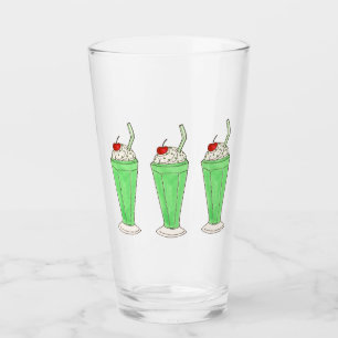 Verre Le Shamrock vert arrose la Saint Patrick's Day Sha