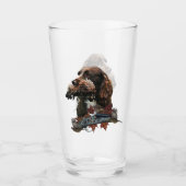 Verre Le Sprocker Spaniel, L'art des chiens d'armes (Devant)