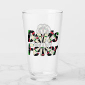 Verre Le tableau de fléchettes sur votre poitrine Peur d (Dos)