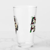 Verre Le tableau de fléchettes sur votre poitrine Peur d (Gauche)