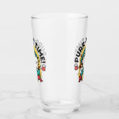 Verre Le temps de la pub ! - Conception de Noël Festive (Droite)