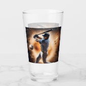 Verre Le terrain de baseball Thunder, (Dos)