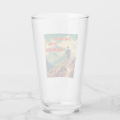 Verre Le Travail Est La Récompense Runner Mountains (Dos)