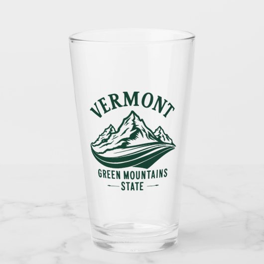Verre Le Vermont, l'État de Green Mountain (Devant)