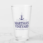Verre Le vignoble de Martha (Dos)