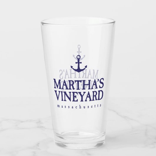 Verre Le vignoble de Martha (Dos)