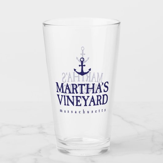 Verre Le vignoble de Martha (Devant)