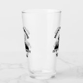 Verre Le VTT est ma thérapie (Gauche)