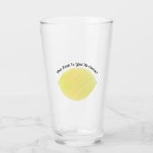 Verre Le Zest est encore à venir Lemon (Devant)