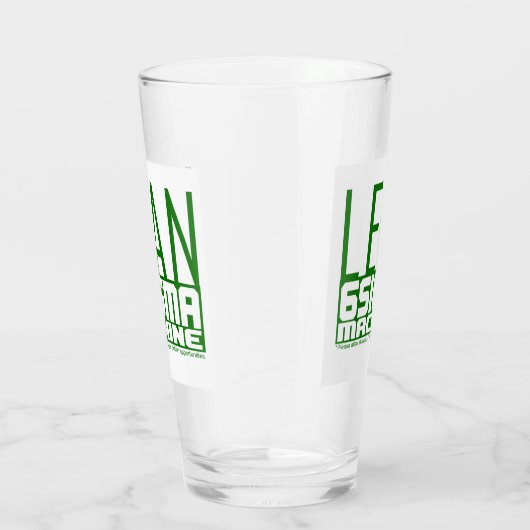 Verre Lean 6 Sigma Machine Green (Droite)