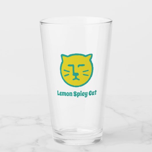 Verre Lemon Spicy Cat (Devant)