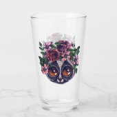 Verre Lémur floral doux (Dos)