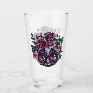 Verre Lémur floral doux
