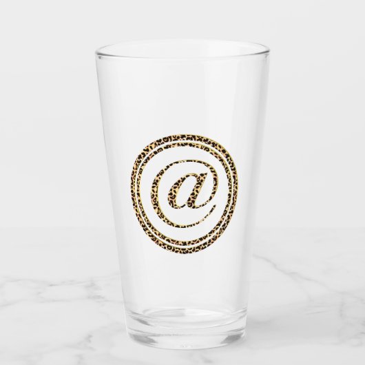 Verre Leopard @ (Devant)