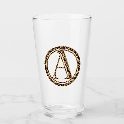 Verre léopard (Devant)
