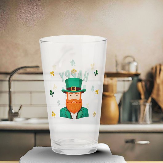 Verre Leprechaun Clover Shamrock Patrick's Day