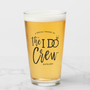 Verre L'équipage I Do   Fête de mariage Faveur   Nom per