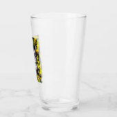 Verre L'équipe du suicide | Blocs d'icônes jaune et noir (Gauche)