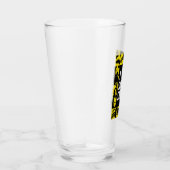 Verre L'équipe du suicide | Blocs d'icônes jaune et noir (Droite)