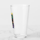 Verre L'équipe du suicide | Grille Rétro Avec Amanda Wal (Gauche)