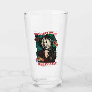 Verre L'équipe du suicide   Harley Quinn Winking