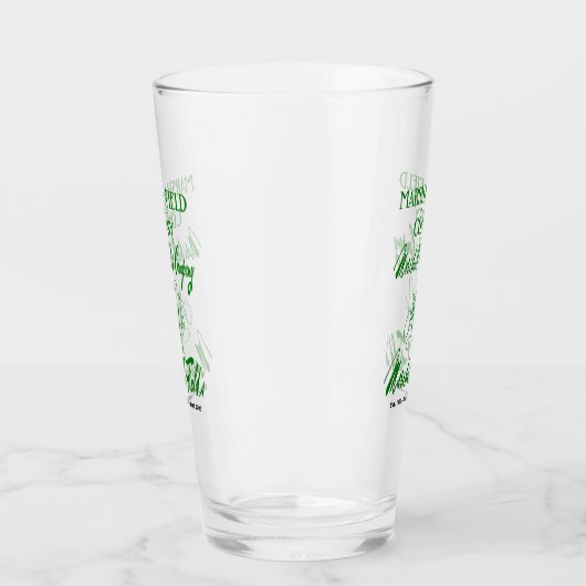 Verre Les 4 logos de Marshall Field (Gauche)