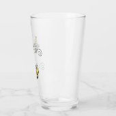 Verre Les abeilles (Gauche)